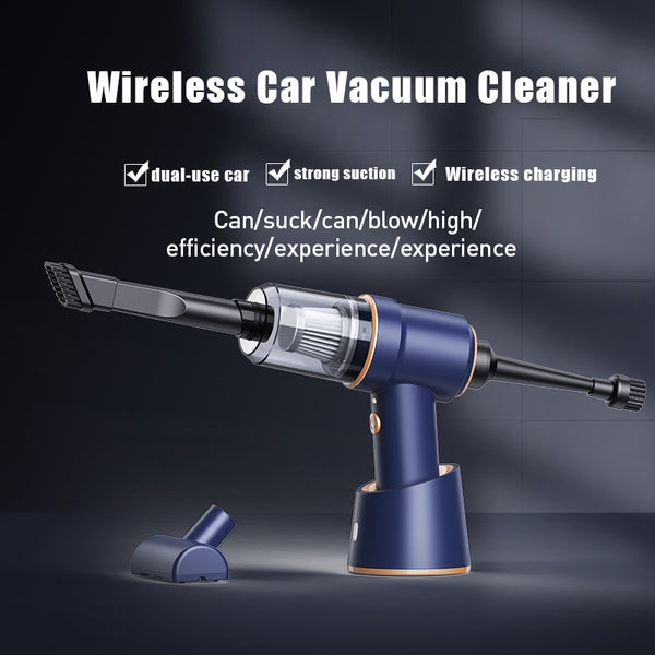 Home Car Handheld Wireless Charging Vacuum Cleaner - Passion Present 